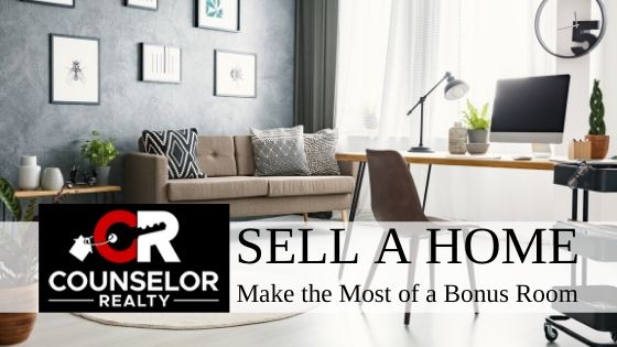 Bonus Room Staging - Counselor Realty